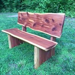 Cedar Garden Bench